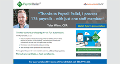 Desktop Screenshot of payrollrelief.com